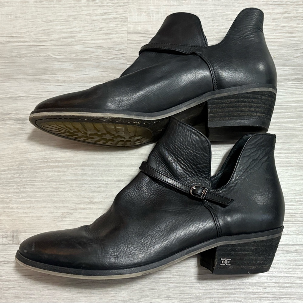 Sam Edelman Black Leather Women’s Boots